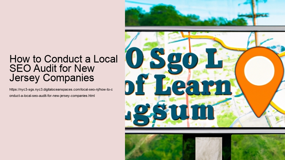 How to Conduct a Local SEO Audit for New Jersey Companies