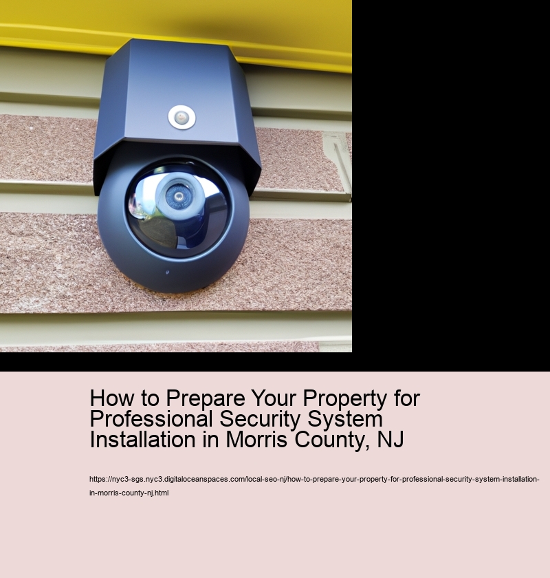 How to Prepare Your Property for Professional Security System Installation in Morris County, NJ